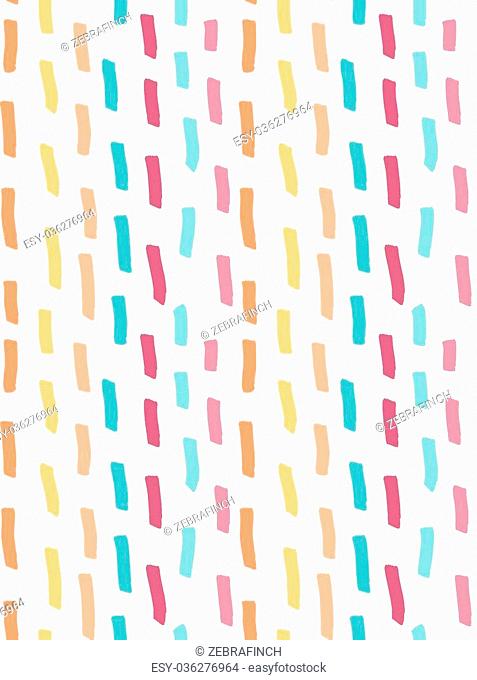 Marker drawn green yellow orange red vertical hatches.Hand drawn with marker seamless background.Modern hipster style design