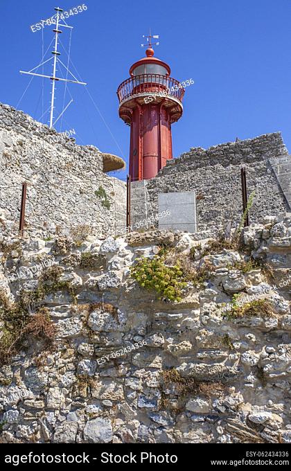 Santa Catarina Fort Lighthouse, Figueira da Foz, Portugal