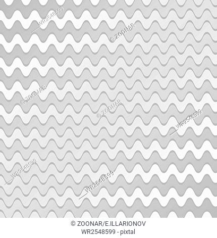 Abstract silver waves pattern