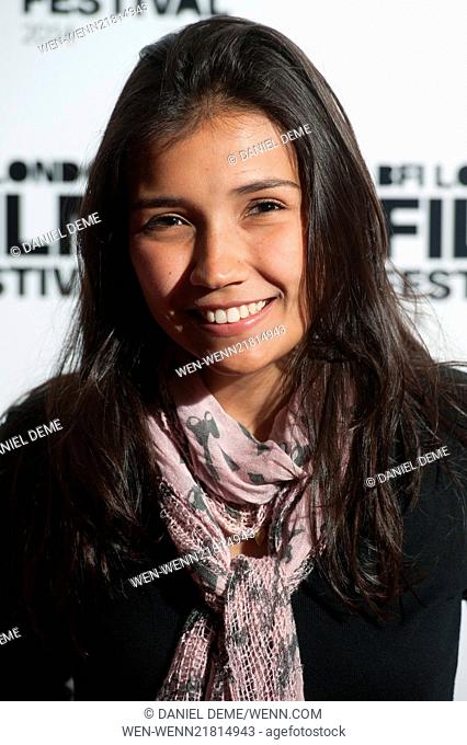 BFI London Film Festival: Casa Grande screening held at the Vue West End. Featuring: Bruna Amaya Where: London, United Kingdom When: 10 Oct 2014 Credit: Daniel...