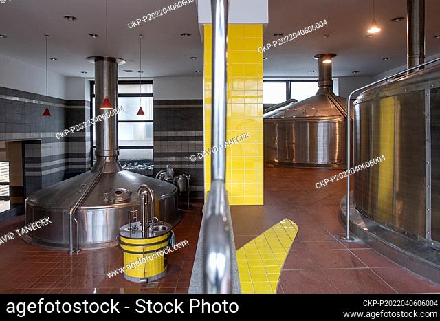 The Primator brewery in Nachod, Czech Republic, April 6, 2022. This year, the Primator brewery commemorates 150 years since its establishment