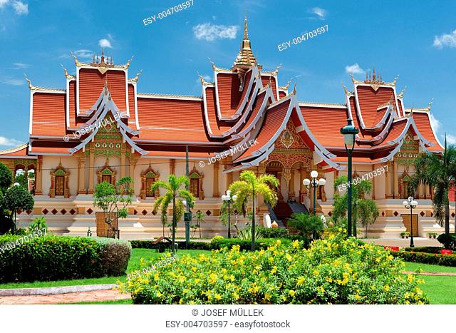 buddhistische Architektur Vientiane