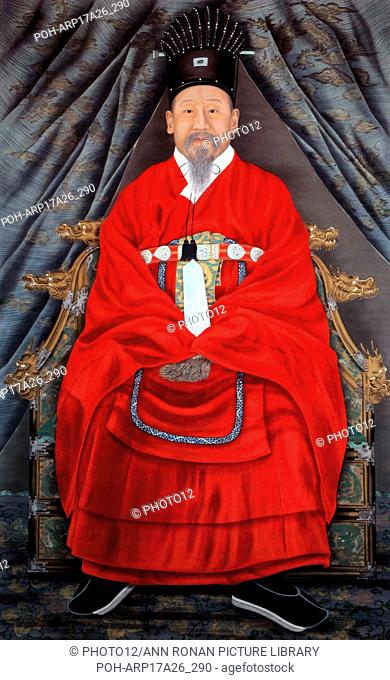 Gojong (Emperor Gwangmu) 1852 – 1919. twenty-sixth king of the Korean Joseon dynasty and the first emperor of Korea
