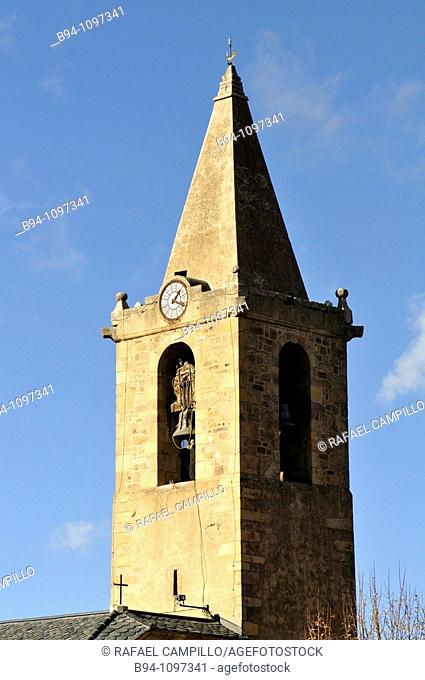 Church of Sainte-Eugenie, Saillagouse, Pyrenees-Orientales, Languedoc-Roussillon, France