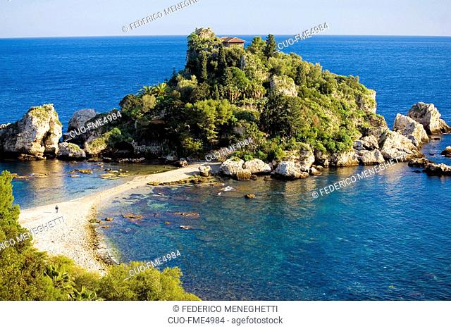 Isola Bella, Taormina, Messina, Sicilia, Italia, Europa