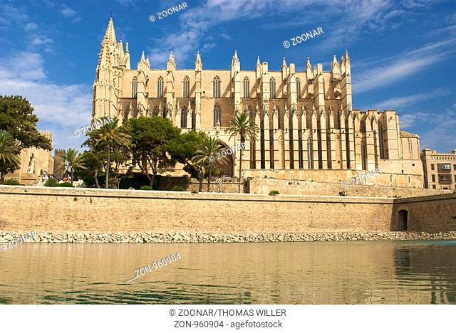 Kathedrale La Seu in Palma auf Mallorca