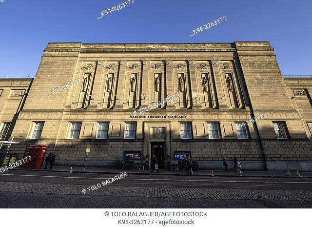 National Library of Scotland, Edinburgh, Lowlands, Scotland, United Kingdom