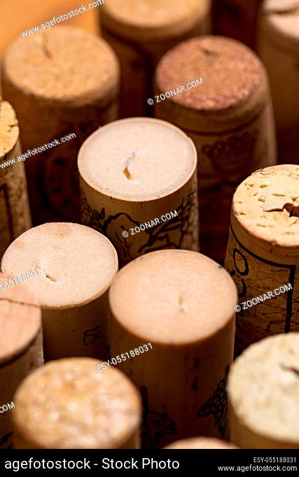 Wine cork collection