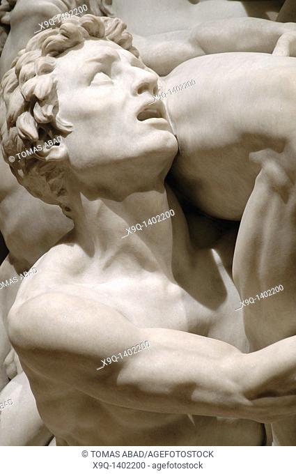 Detail: Ugolino and His Sons, modeled ca  1860–61, executed in marble 1865–67, by Jean-Baptiste Carpeaux French, 1827–1875, Saint-Béat marble, H  77 in