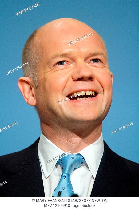 William Hague MP Foreign Secretary Conservative Party Conference 2010 The ICC, Birmingham, England 06 October 2010