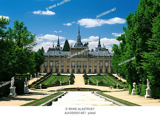 Spain - Segovia region - Royal Palace of La Granja de San Ildefonso - Madrid neighbourhood
