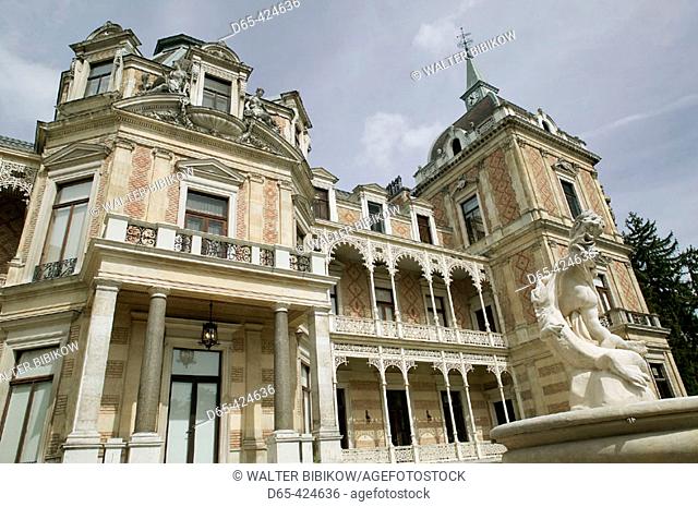 Former country residence of Empress Elisabeth (Sissi) Wife of Emp. Franz Joseph (b.1886). Hermesvilla (Hietzing). Vienna. Austria 2004