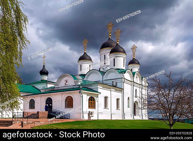 Cathedral of the Transfiguration in Savior Transfiguration Monastery in Murom, Russia
