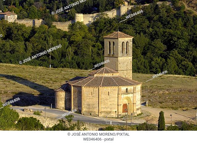 Iglesia de la Vera Cruz, near Zamarramala. Segovia, Castile-Leon, Spain