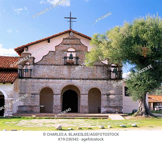 Mission San Antonio de Padua, founded 1771. Monterey County. California. USA
