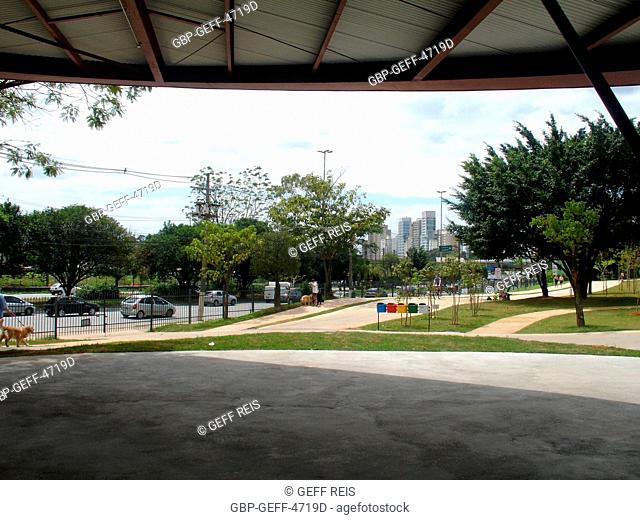 Landscape, Povo Park, Nações Unidas Avenue, Itaim Bibi, São Paulo, Brazil
