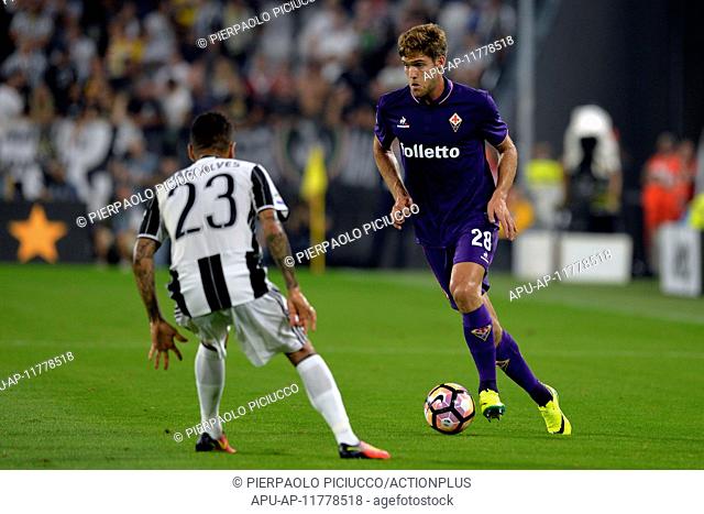 2016 Serie A Football Juventus v Fiorentina Aug 20th. 20.08.2016. Juventus Stadium, Turin, Italy. Serie A Football. Juventus versus Fiorentina