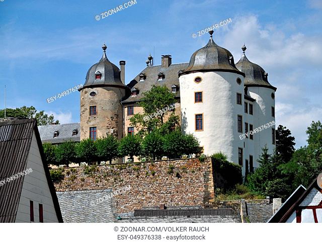 Schloss Gemünden, Hunsrück, Schloss, Gemünden, Hunsrück, rheinland-pfalz, deutschland, brd, festung, burg, altstadt