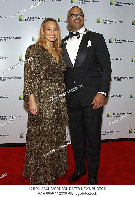 Christopher Jackson, who was nominated for a Tony Award for originating the role of George Washington in ""Hamilton, "" arrives with his wife