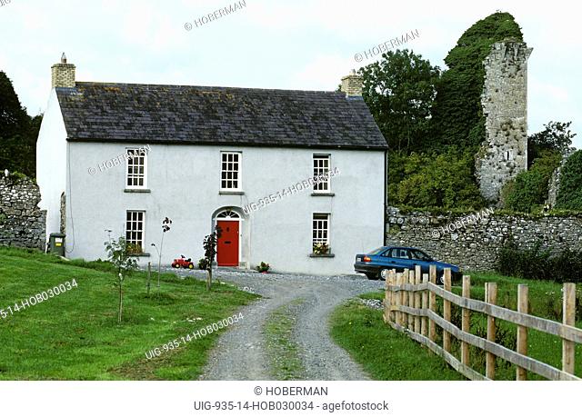 Irish Farmhouse, Banagher, County Offaly, Ireland