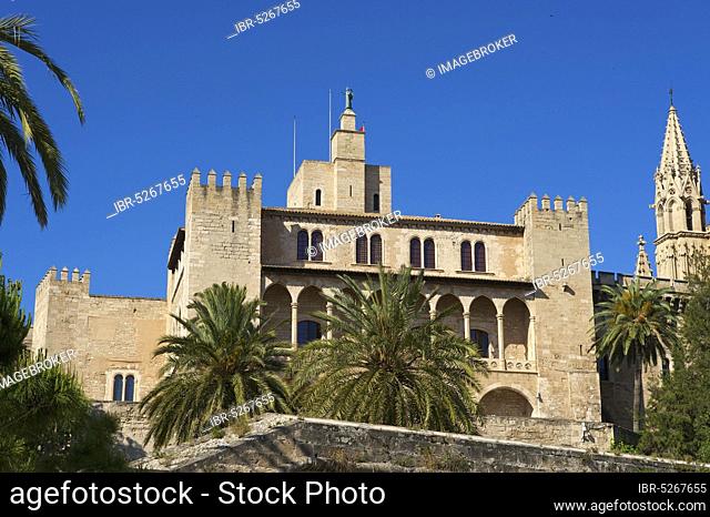 La Seu Cathedral, Palma de Majorca, Majorca, Balearic Islands, Spain, Europe