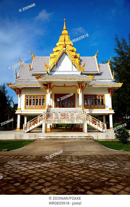 Small Buddhist temple. Surin, Thailand