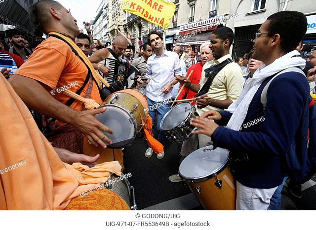 Ratha Yatra charriot festival in Paris