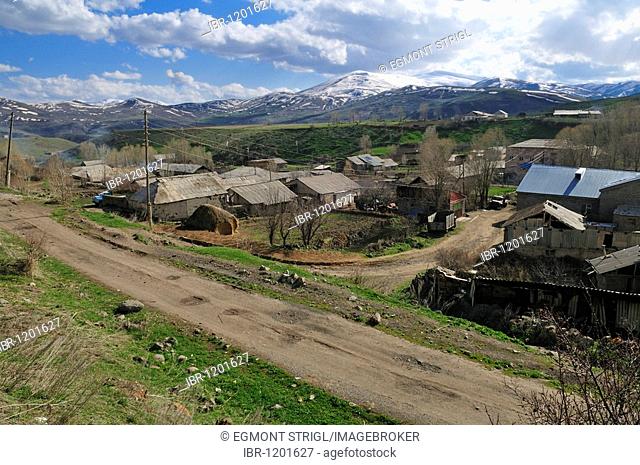 Mountain village near Sisian, Armenia, Asia