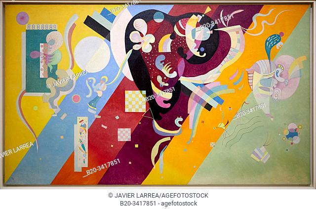 "Composition IX", 1936, Vassily Kandinsky, Centre Pompidou, Paris, France, Europe