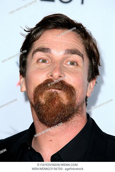 AFI FEST 2015 Presented By Audi Closing Night Gala Premiere of Paramount Pictures' 'The Big Short' - Arrivals Featuring: Christian Bale Where: Hollywood