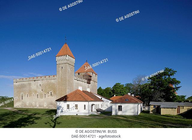 Kuressaare castle, originally dating from 13th century and renovated in 17th century, Saaremaa Island, Estonia