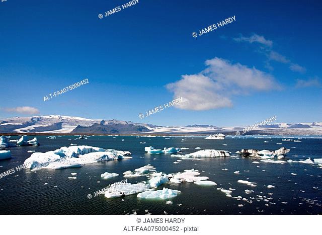Jokulsarlon glacial lagoon, Iceland