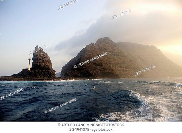 Punta Fariones in northern Lanzarote. Canary Islands, Spain