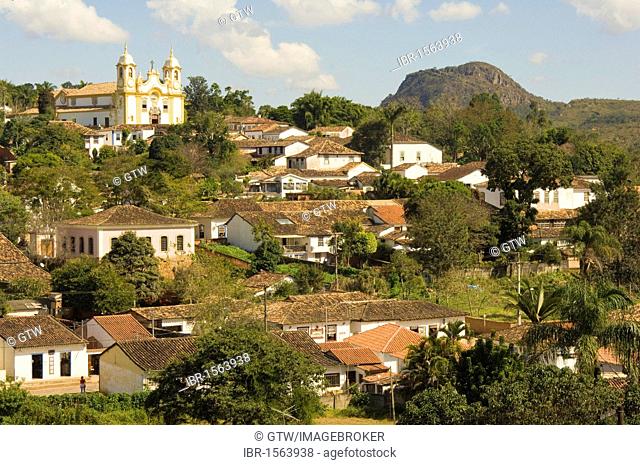 Matriz de Santo Antonio, Santo Antonio church, Tiradentes, State of Minas Gerais, Brazil, South America