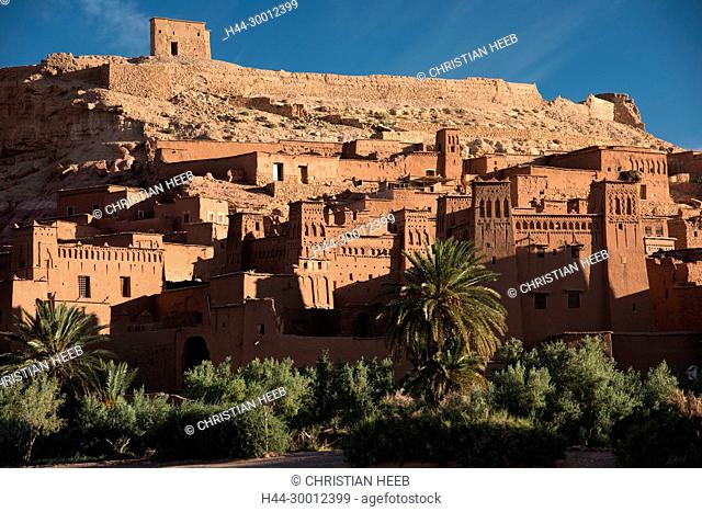 Morocco, Moroccan, Aït Benhaddou, UNESCO World Heritage, North Africa, Africa, African
