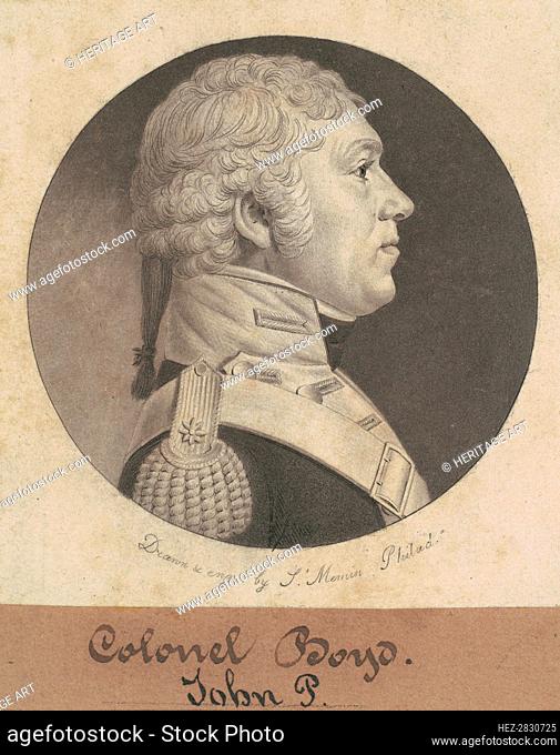 Colonel Boyd, 1802. Creator: Charles Balthazar Julien Févret de Saint-Mémin