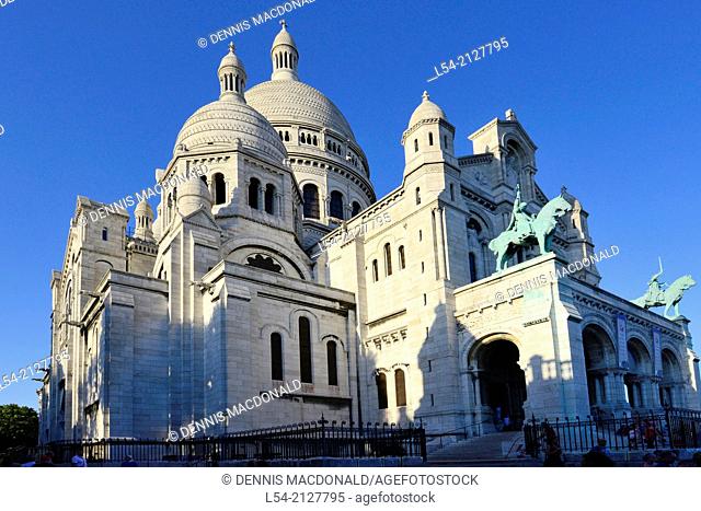 Montmartre Basilica Sacre-Coeur Paris France Europe