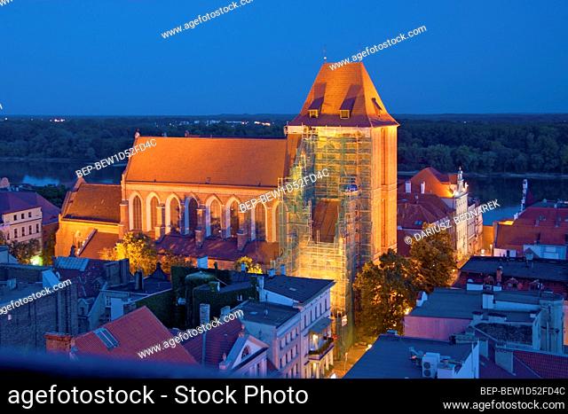 SS. Johns` Cathedral in Torun, Kuyavian-Pomeranian Voivodeship, Poland