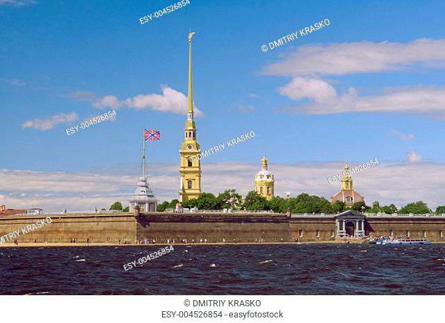 Russia, Saint-Petersburg, Peter and Paul Fortress