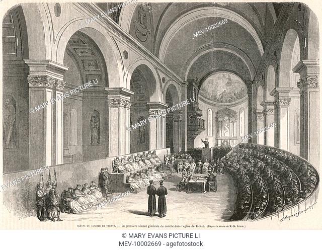 Council of Trent ; the opening session