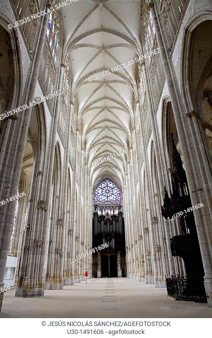Abbey church of St  Ouen, Rouen, Seine-Maritime department, Upper Normandy, France