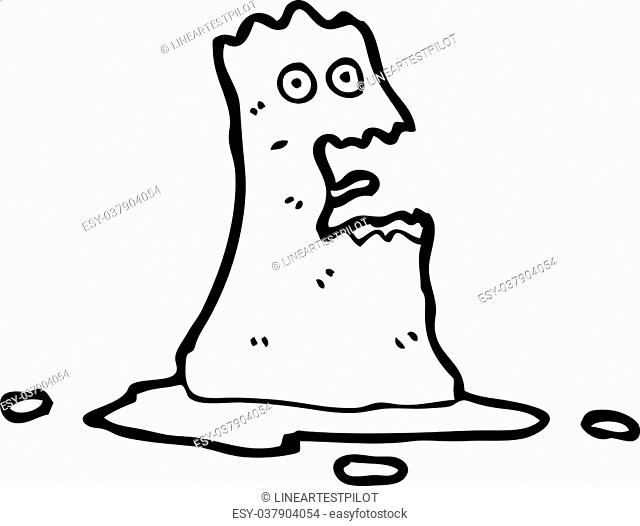 cartoon slime blob monster, Stock Vector, Vector And Low Budget Royalty  Free Image. Pic. ESY-037868426 | agefotostock