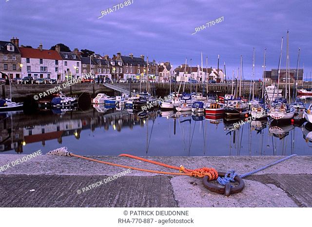 Findochty harbour, Morayshire, Scotland, United Kingdom, Europe