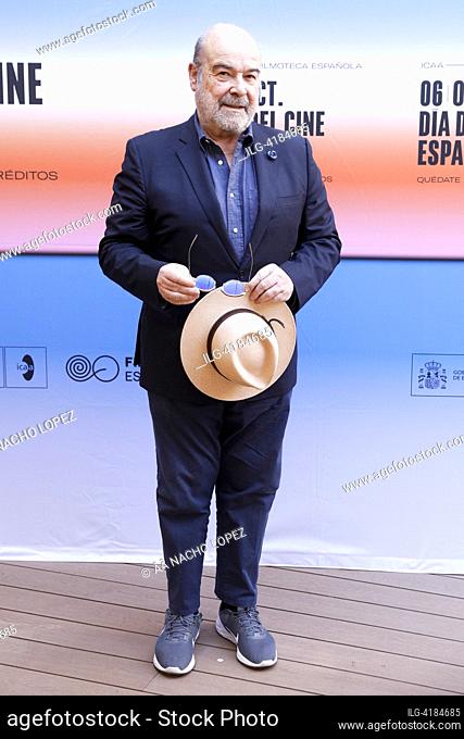 Antonio Resines attended Filmoteca Española Celebra el dia del Cine Español Photocall at Cine Dore on October 7, 2023 in Madrid, Spain