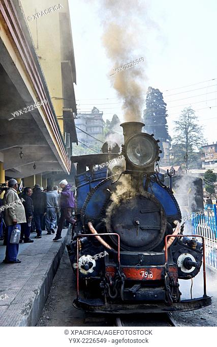 The Darjeeling Himalayan Railway, also known as the ""Toy Train"", is a 2 ft (610 mm) narrow gauge railway that runs between New Jalpaiguri and Darjeeling in...