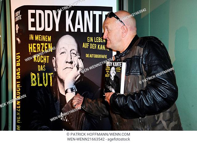 Eddy Kante promoting his latest book 'Eddy Kante - Die Autobiografie' at Volksbuehne in Mitte. Featuring: Eddy Kante Where: Berlin