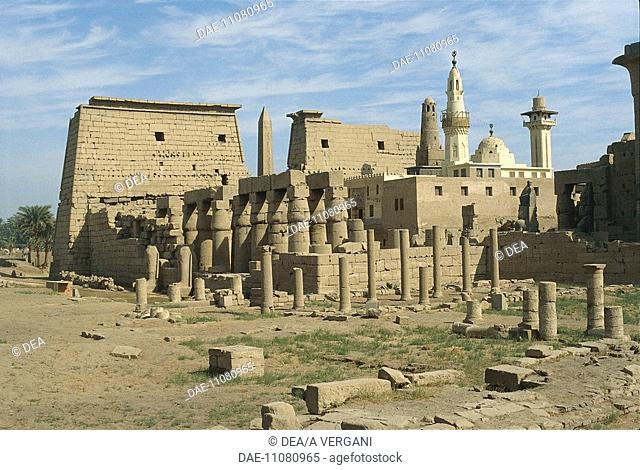 Egypt - Ancient Thebes (UNESCO World Heritage List, 1979). Luxor Temple