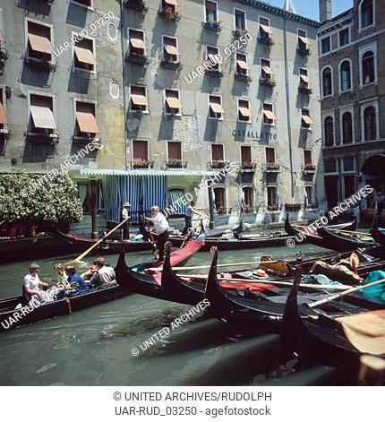 Reise nach Venedig, Italien 1980er Jahre. Journey to Venice, Italy 1980s