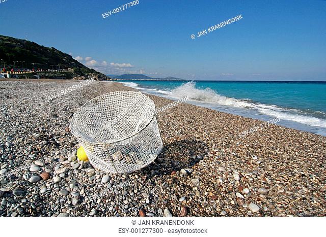 Fish Trap on the Beach