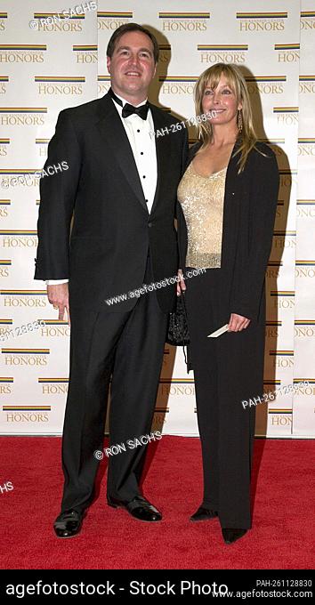 Bo Derek and Charles Edelstein arrive at the Harry S. Truman Building (Department of State) in Washington, D.C. on December 4